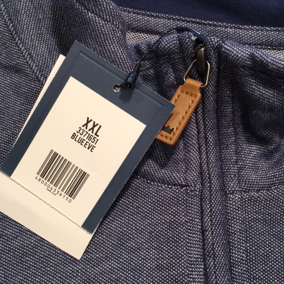 CROWN & IVY MOTION FLEX 1/4 ZIP LONG SLEEVE SHIRT - Picture 3 of 6